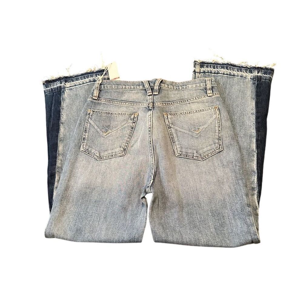 Hudson Faye Hrm Women's Wide-Leg Distressed Jeans Medium Blue Size M - Picture 10 of 15